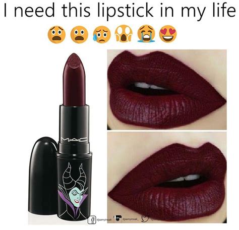 mac burgundy lipstick matte